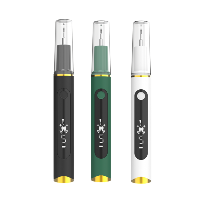 Portable ultrasonic household electric dental plaque remover